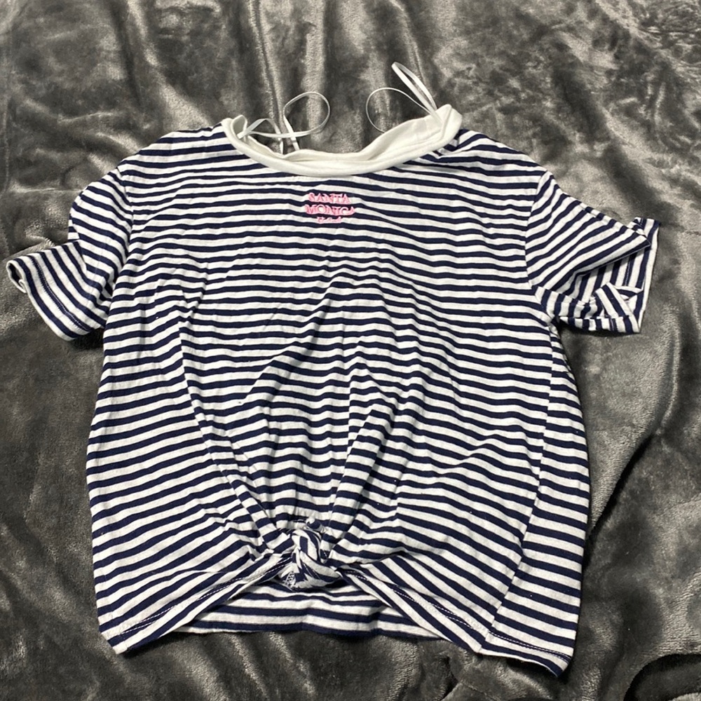 Santa Monica cropped tee